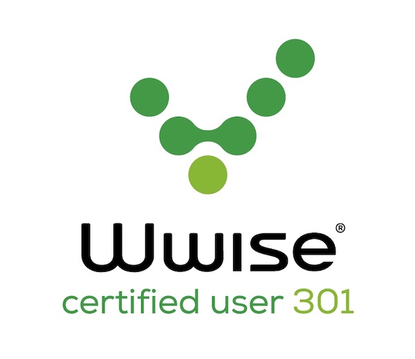 Audiokinetic Wwise-301 合格认证用户1名、Wwise-101 合格认证用户3名